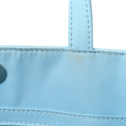 Telfar Vegan Leather Medium Shopping Bag Pool Blue 16 of 19