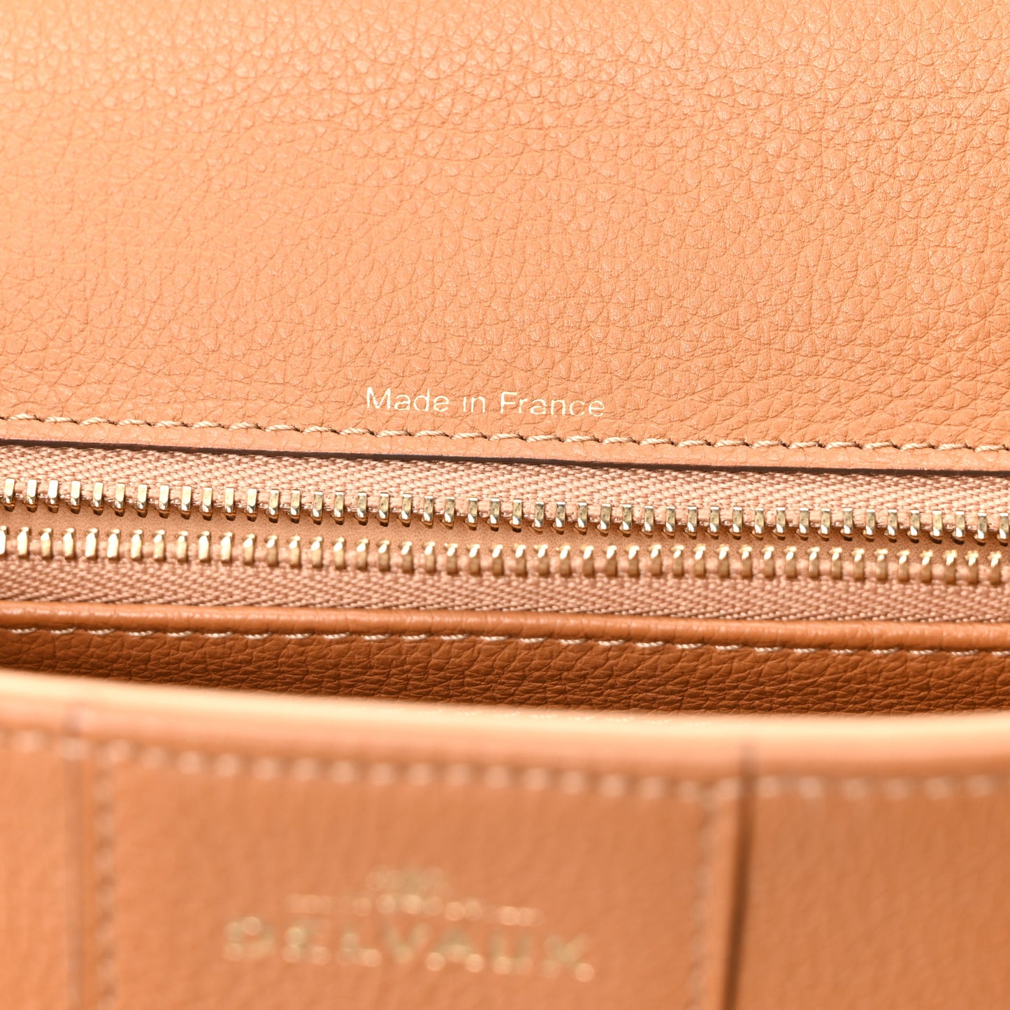 Calfskin Mini Brillant East West Satchel Natural