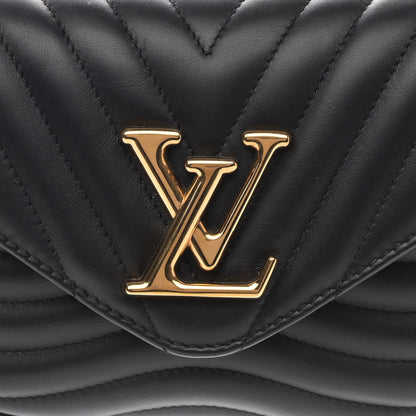 Louis Vuitton Calfskin New Wave Multi Pochette Black 7 of 9