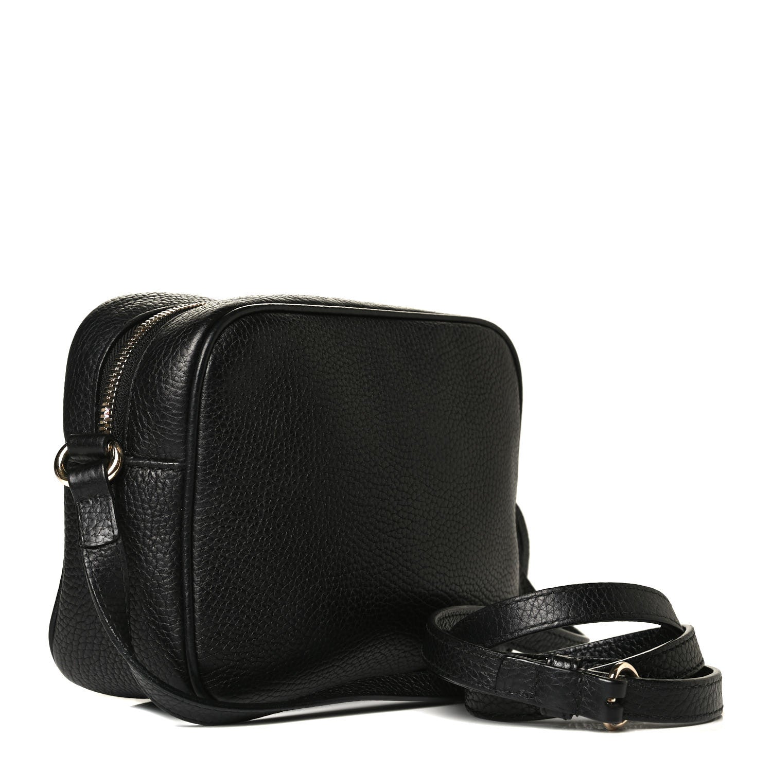 Gucci Pebbled Calfskin Small Soho Disco Bag Black 3 of 12
