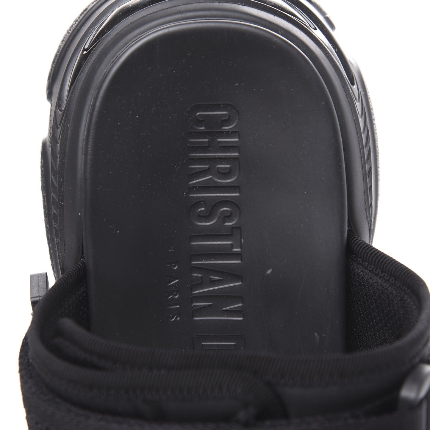 Technical Fabric D-Wander Slide Sandals 40 Black