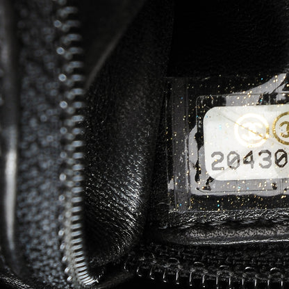 Chanel Shearling Lambskin Pearl Flap Black 7 of 7