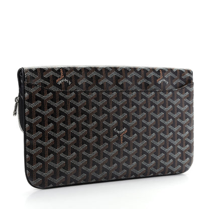 Goyard Goyardine Sainte Marie Soft Clutch Black 3 of 8