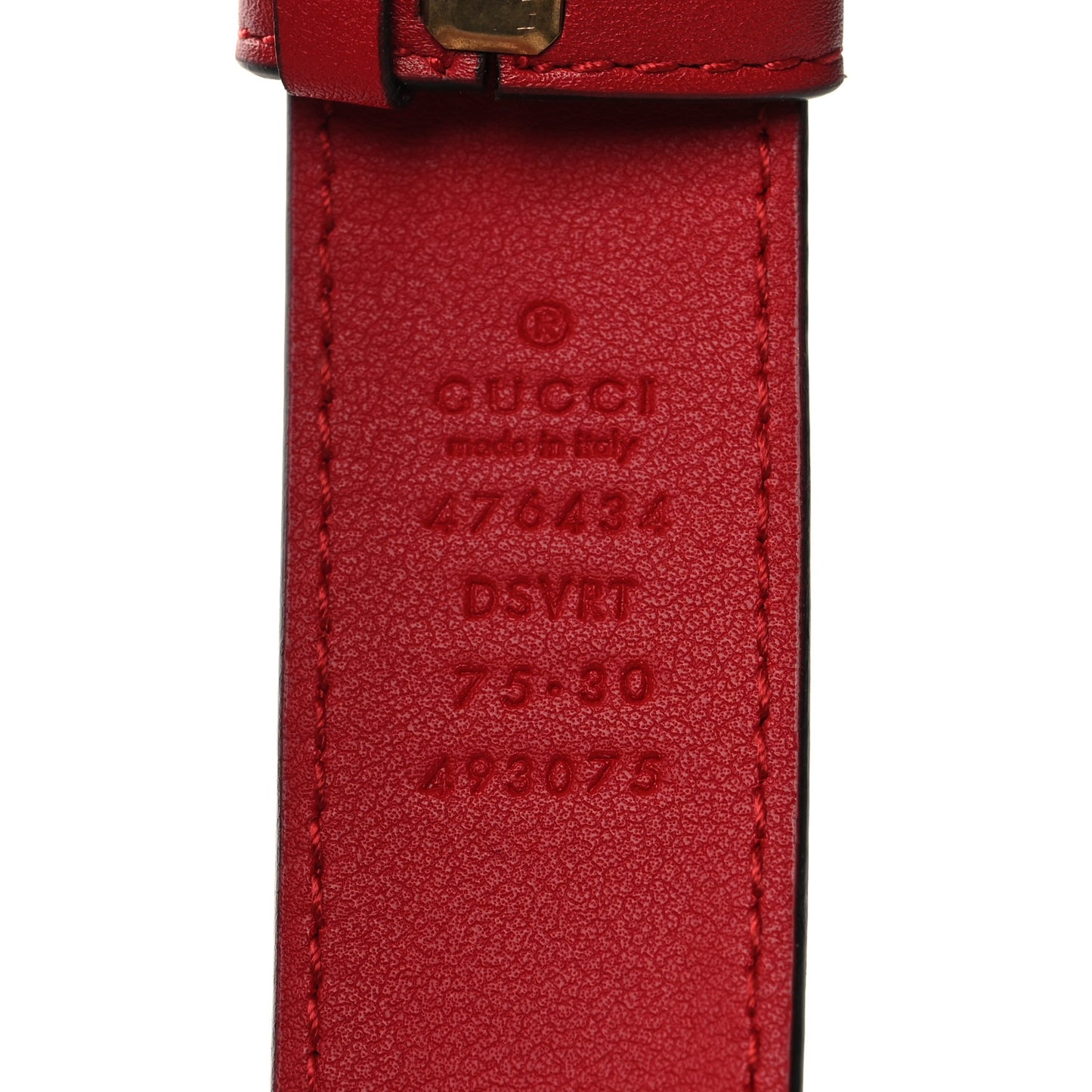 Calfskin Matelasse GG Marmont Belt Bag 75 30 Hibiscus Red