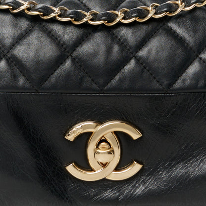 Chanel Calfskin Quilted Jumbo Soft Elegance Flap Black 11 of 13