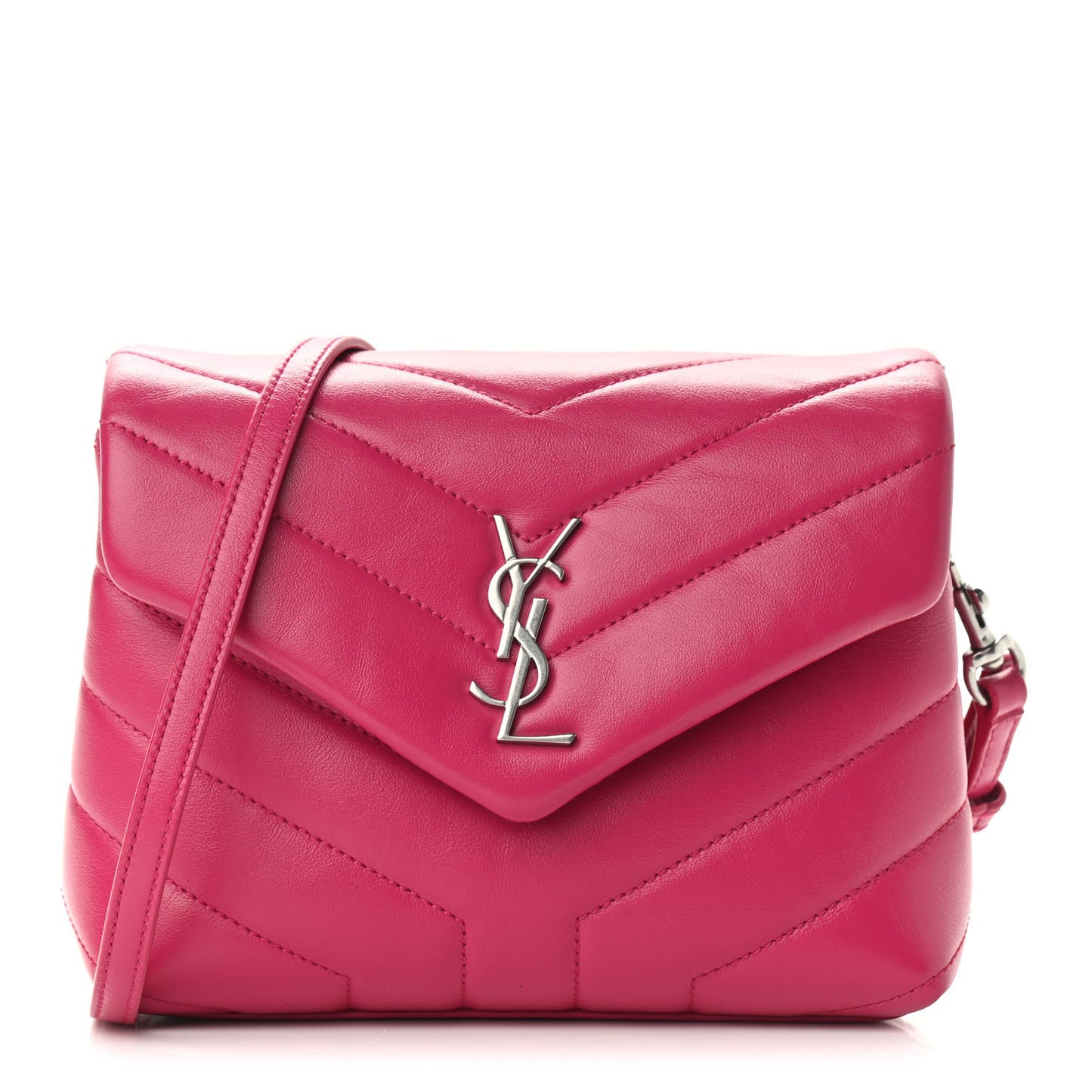 Calfskin Y Quilted Monogram Toy Loulou Crossbody Bag Freesia