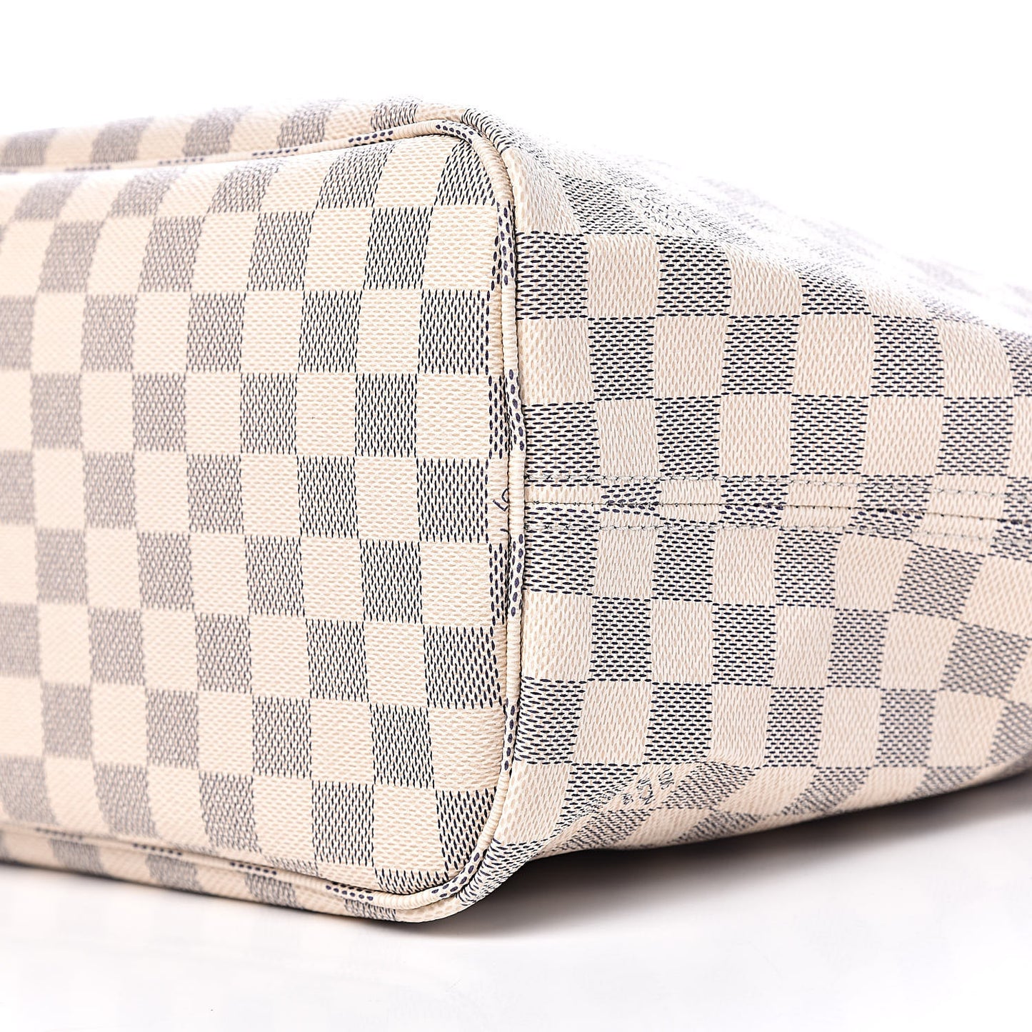 Damier Azur Neo Neverfull MM Rose Ballerine