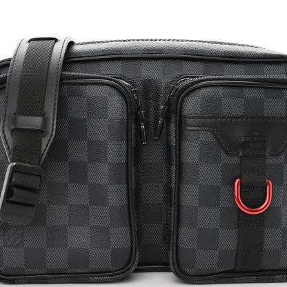 Louis Vuitton Damier Graphite Utility Messenger 7 of 9