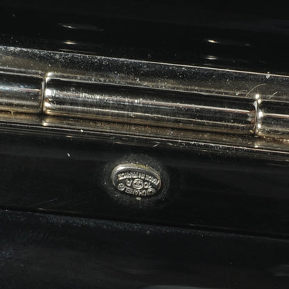 Chanel Resin Perforated CC Wide Cuff Black 5 of 5