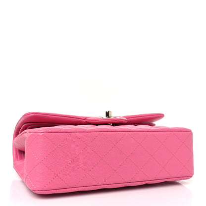 Chanel Caviar Quilted Small Double Flap Pink 5 of 10