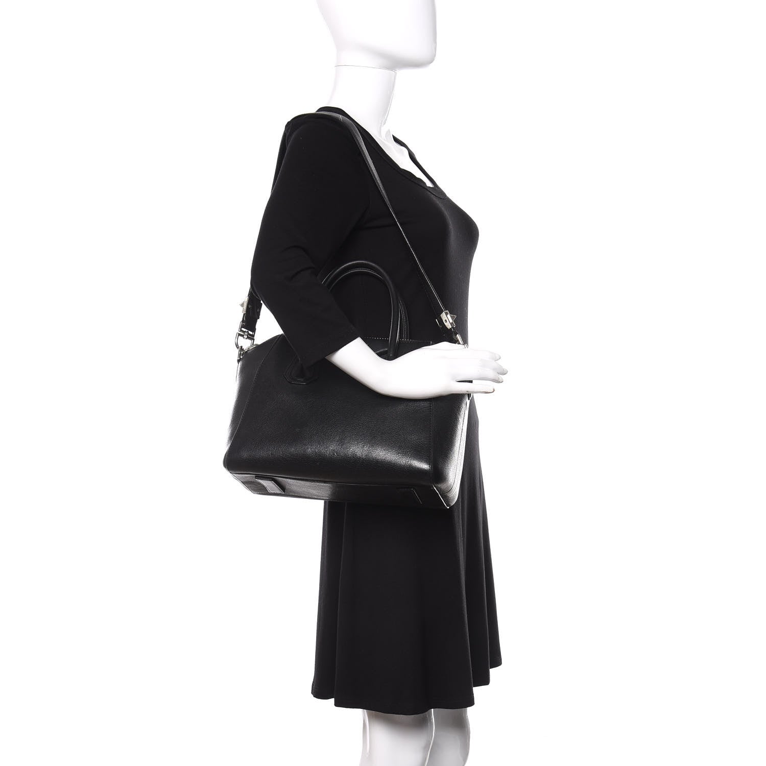 Givenchy Sugar Goatskin Small Antigona Black 2 of 10
