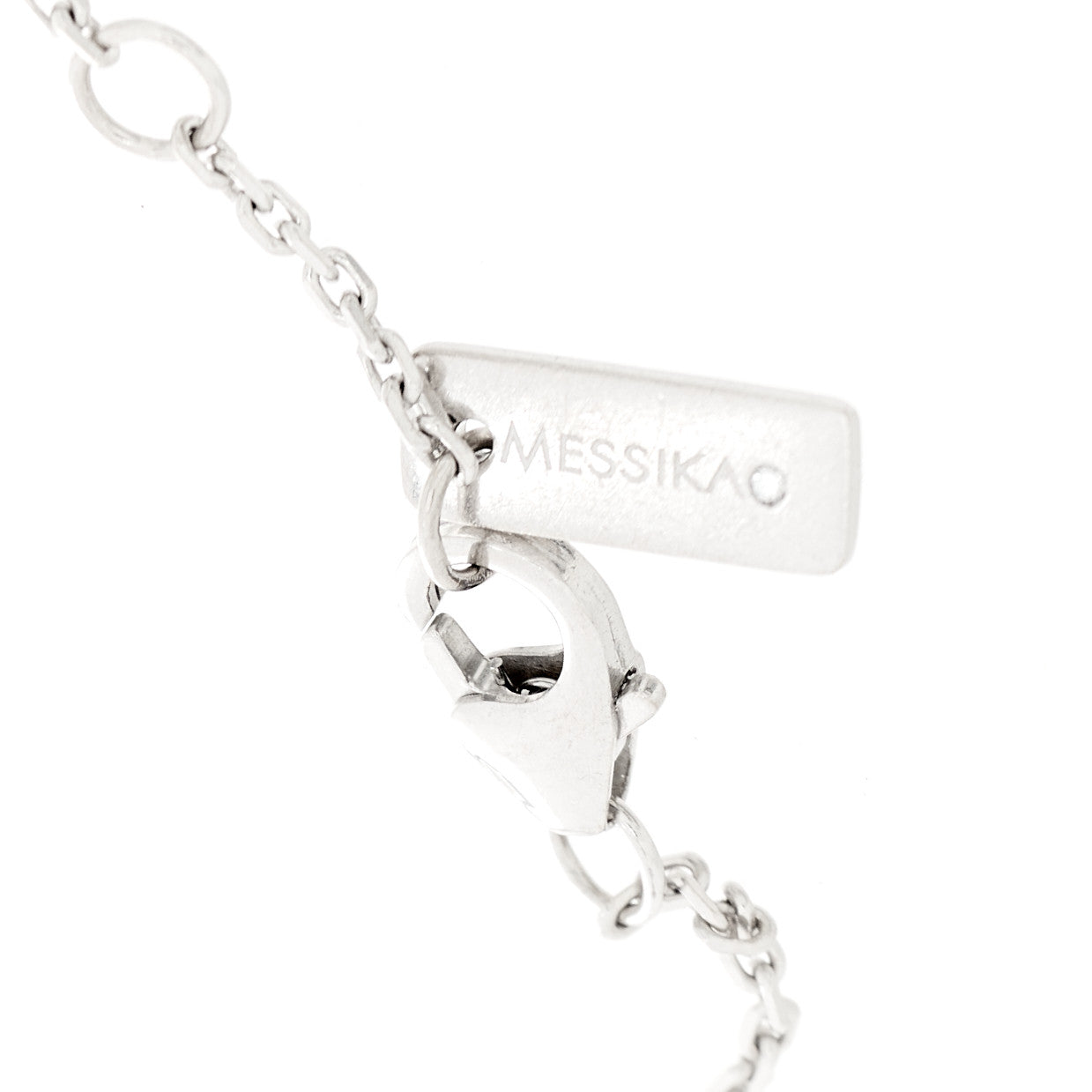 Messika 18K White Gold Diamond Classic Baby Move Pave Bracelet 5 of 6