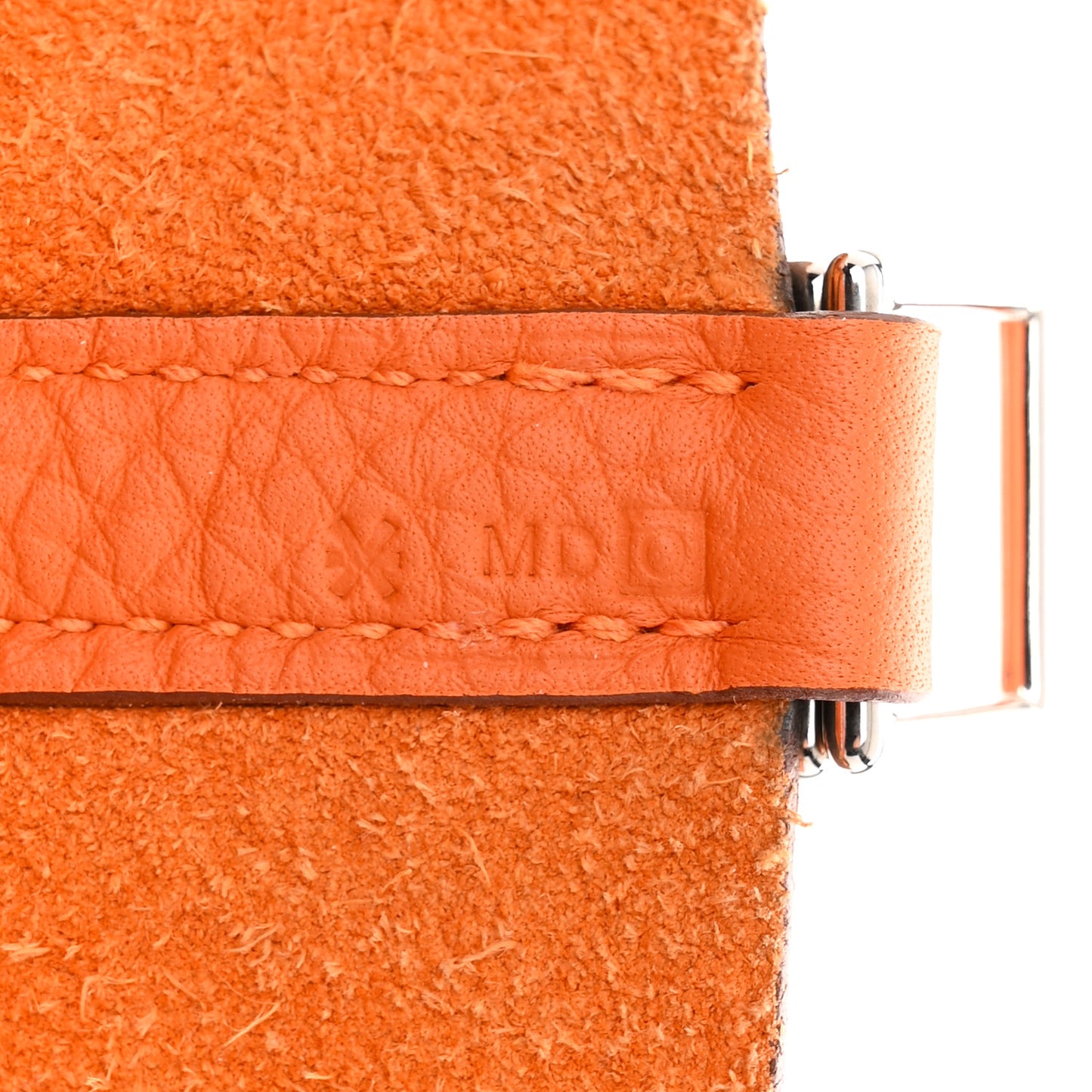 Taurillon Clemence Picotin Lock 18 PM Orange