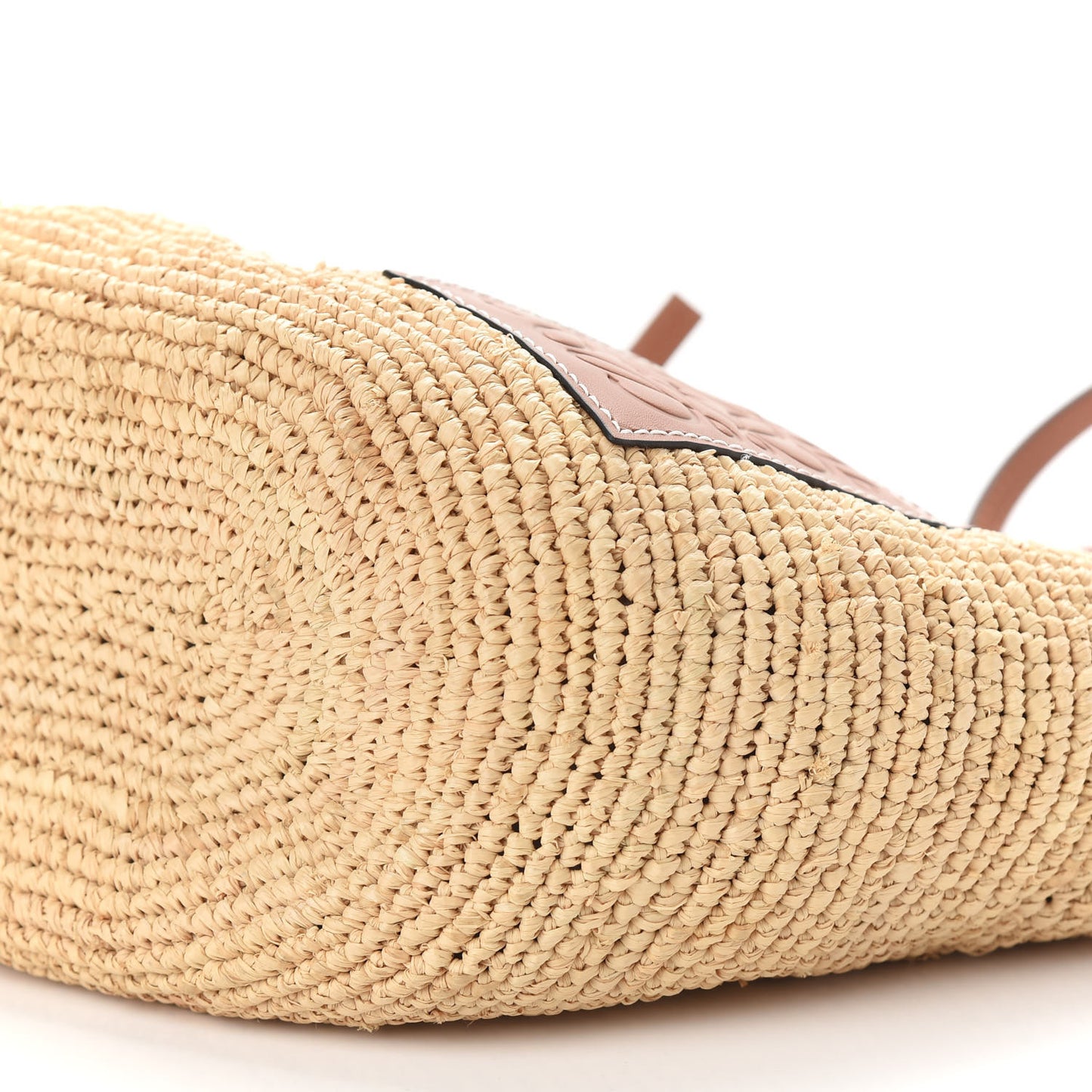 Raffia Crossbody Bag Natural Tan