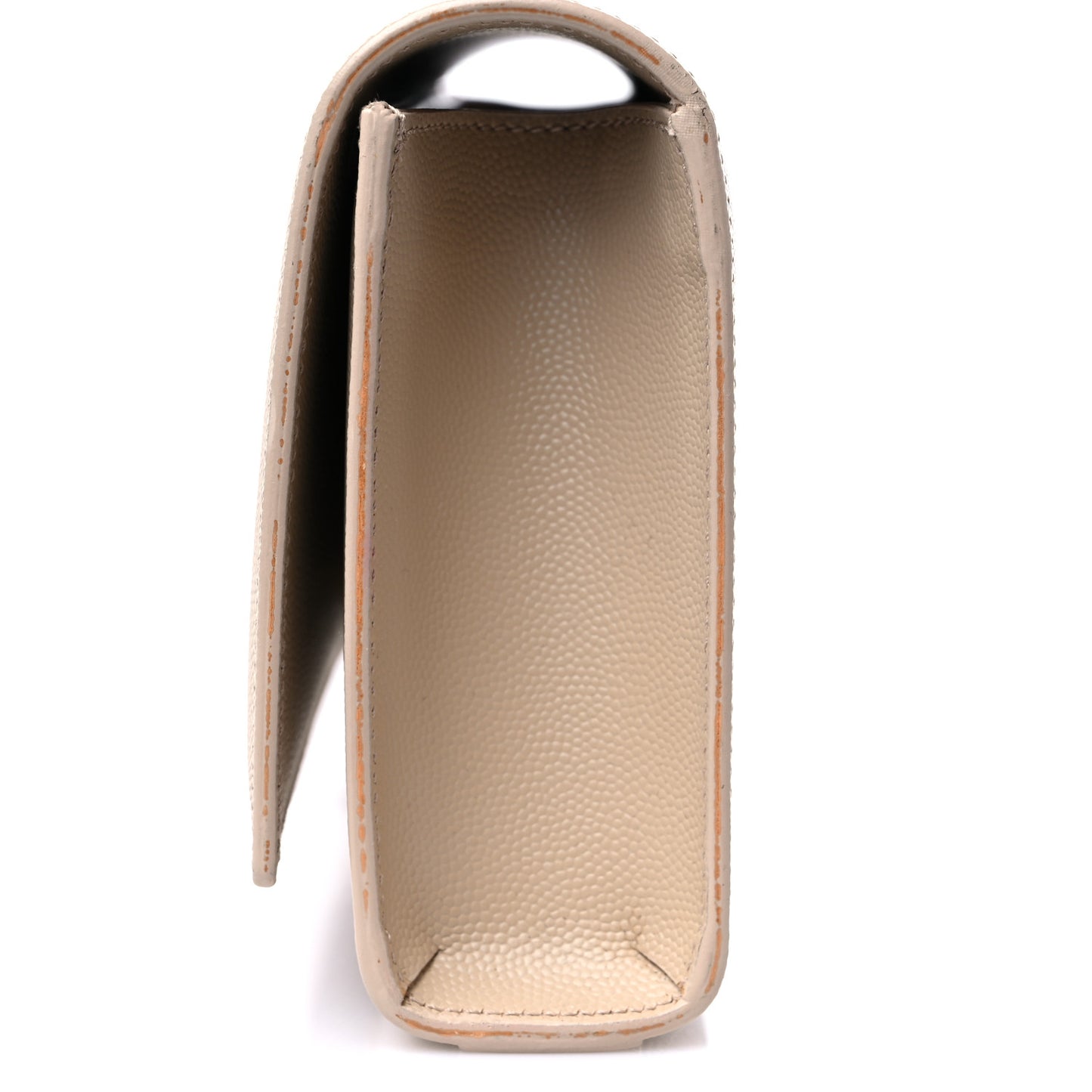 Grain De Poudre Classic Monogram Cassandre Clutch Nude Powder