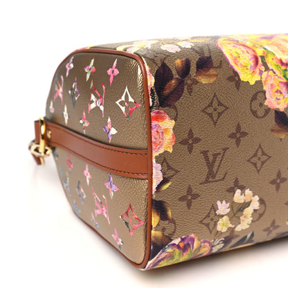 Louis Vuitton Metallic Monogram LV Garden Speedy Bandouliere 25 Gold 8 of 9