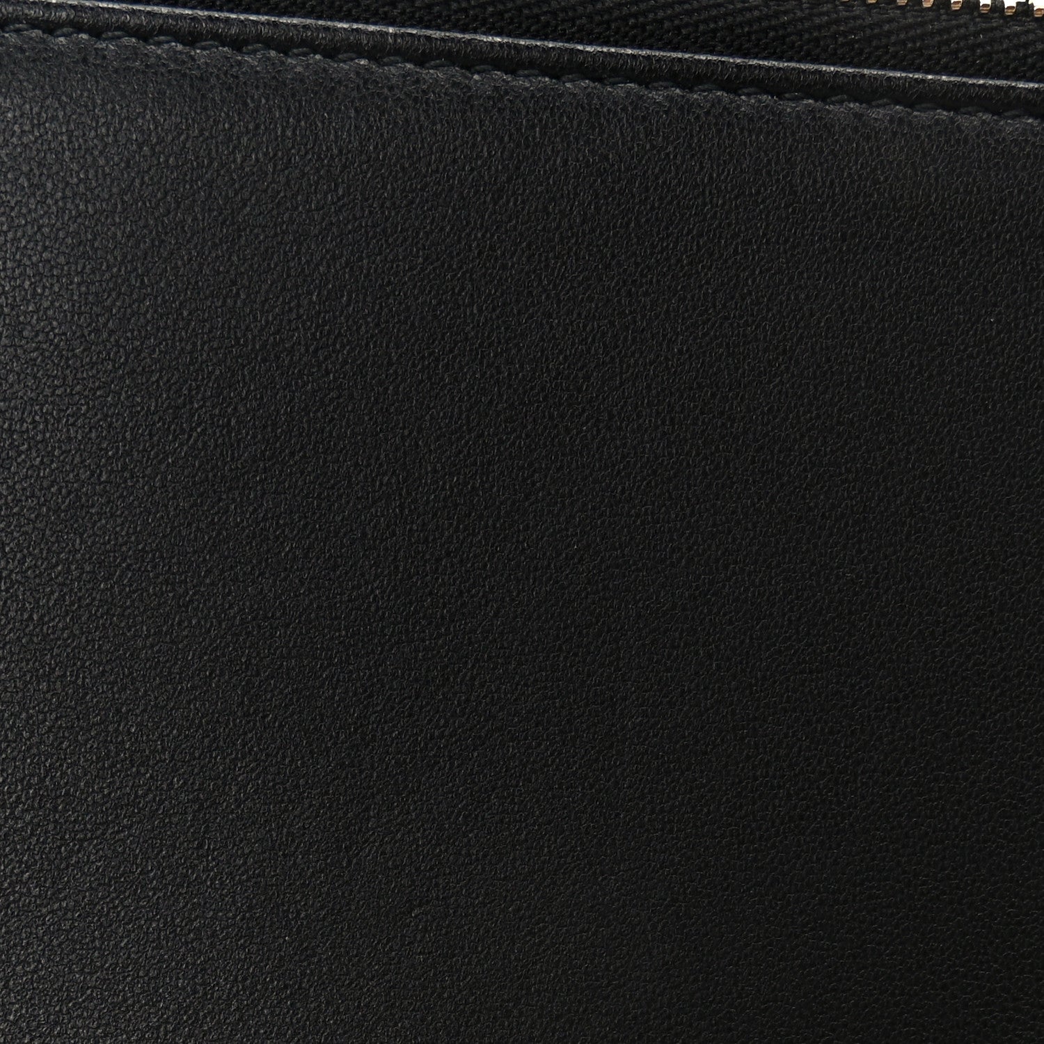Christian Dior Lambskin Cannage Lady Dior Pouch Black 11 of 16