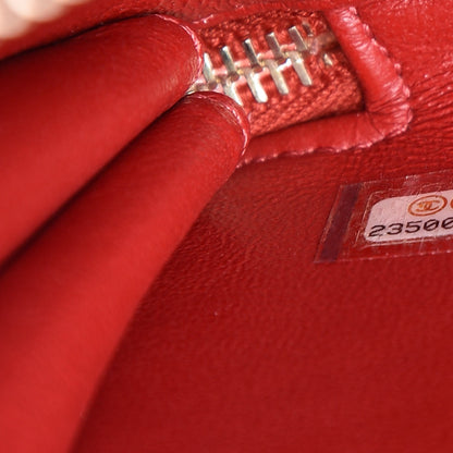 Chanel Caviar Quilted Small Business Affinity Flap Red 7 of 8