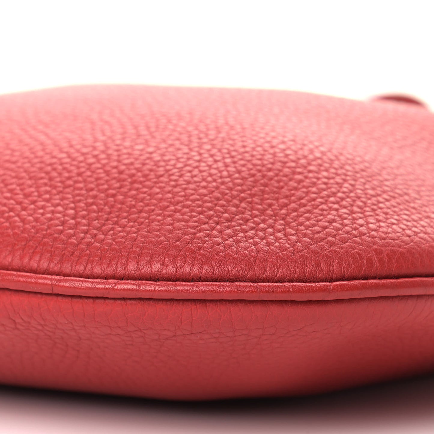 Calfskin Romano Selleria Hobo Bag Red