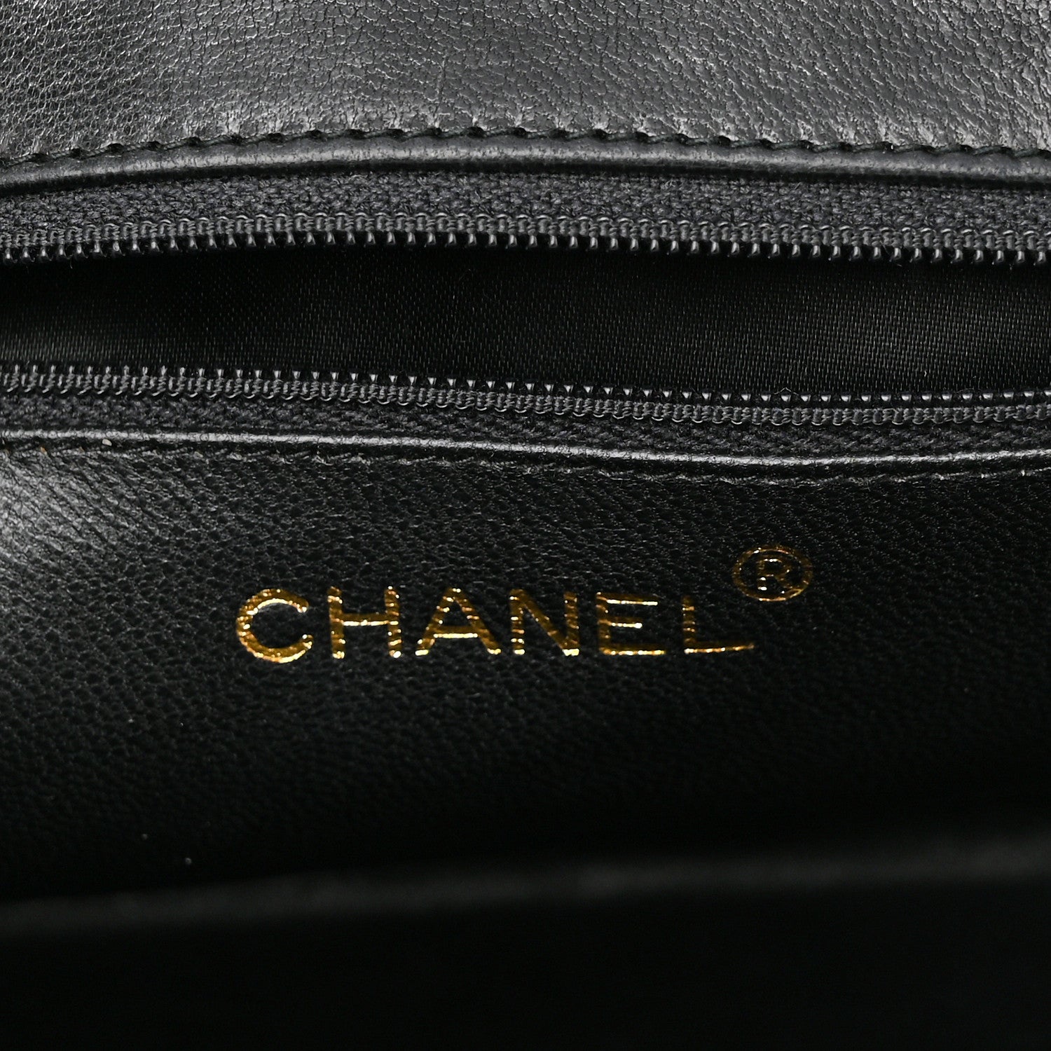 Chanel Lambskin Quilted CC Flap Black 6 of 12