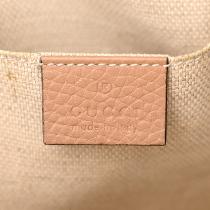 Gucci Pebbled Calfskin Small Soho Disco Bag Camelia 6 of 20