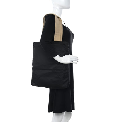 Burberry Nylon Trench Medium Trench Tote Bag Black 2 of 9