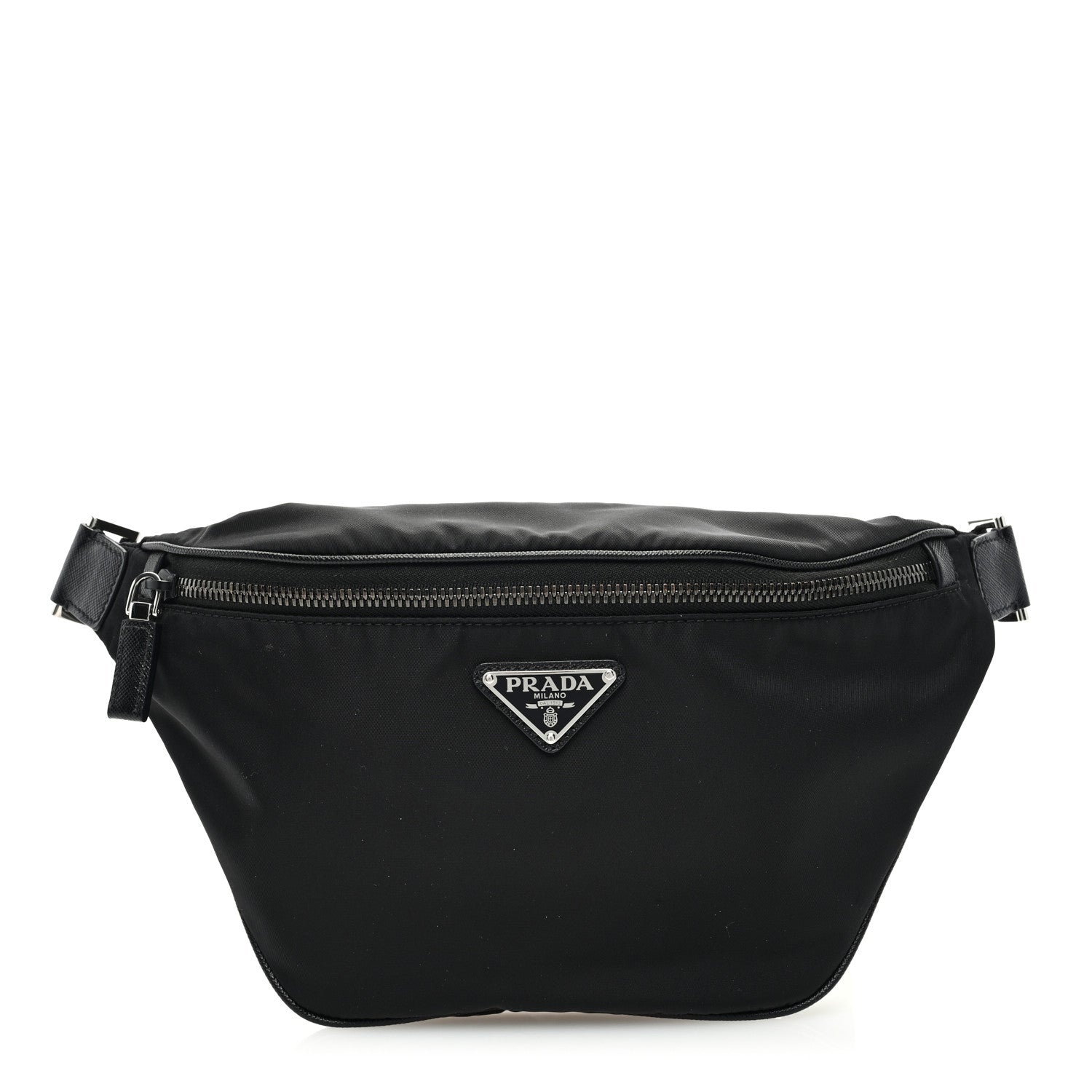 Prada Re-Nylon Saffiano Belt Bag Black 1 of 9