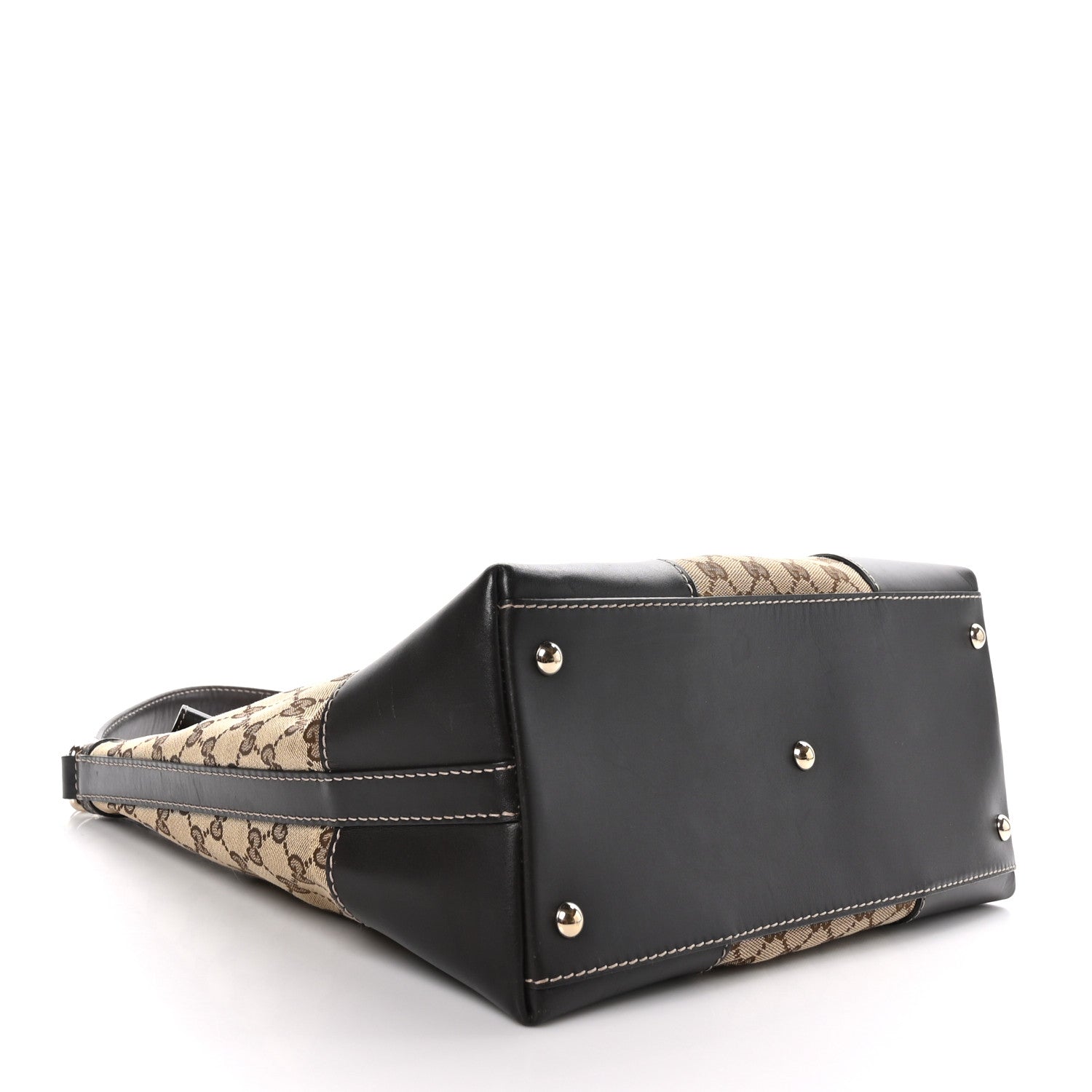 Gucci Monogram Medium Lovely Heart Hobo Brown 4 of 9