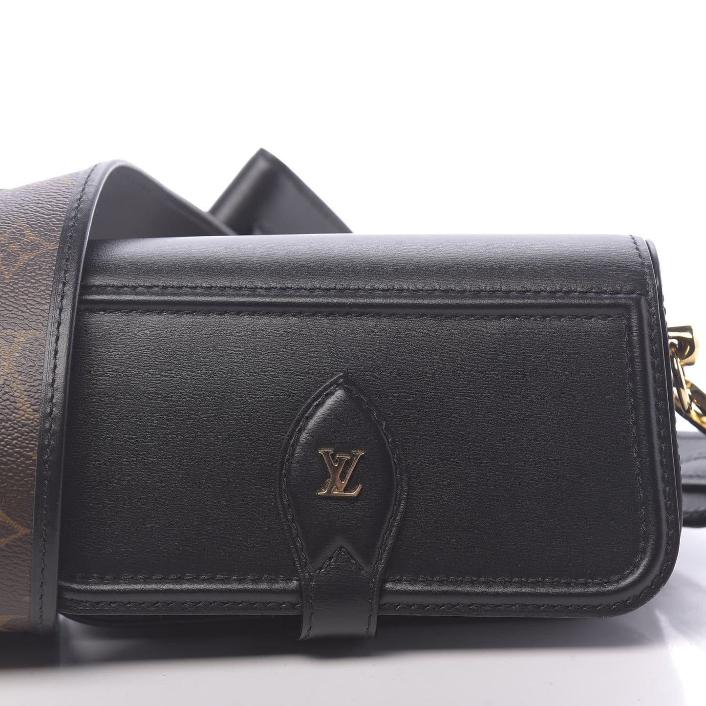 Calfskin Monogram Officier Pouch Black