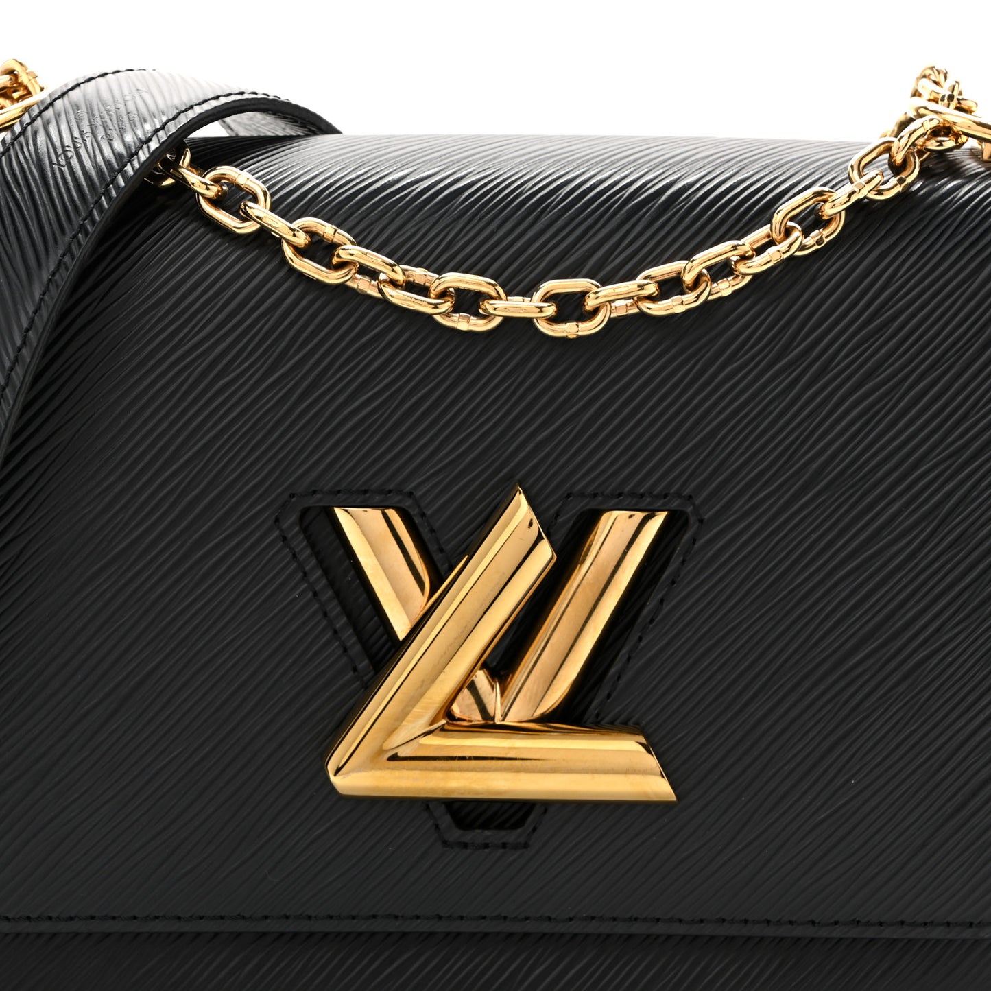 Epi Twist Shoulder Bag MM Black