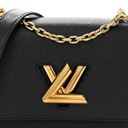 Louis Vuitton Epi Twist Shoulder Bag MM Black 8 of 12
