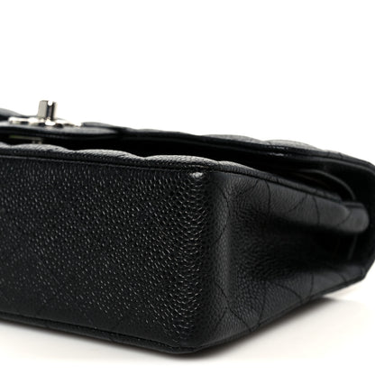 Chanel Caviar Quilted Small Double Flap Black 11 of 12