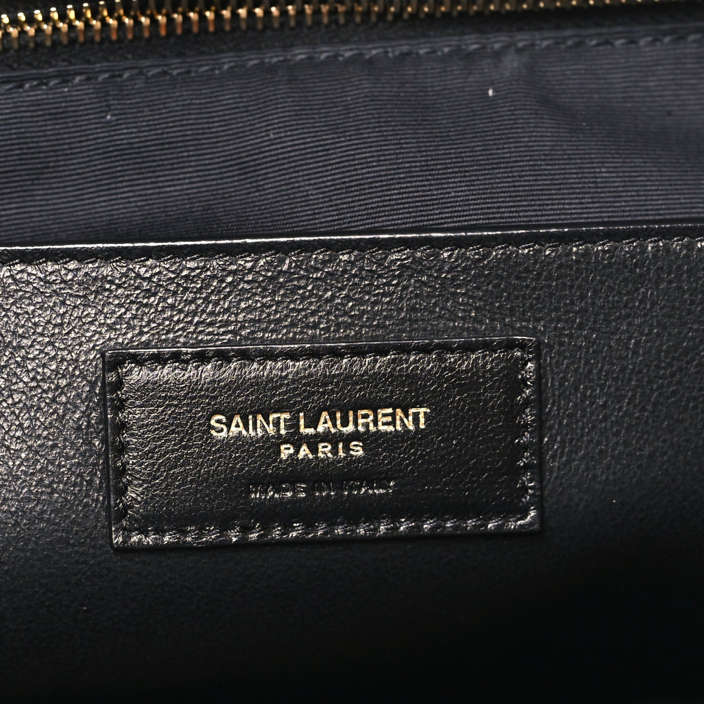 Lambskin Matelasse Monogram Large Jamie 4.3 Black
