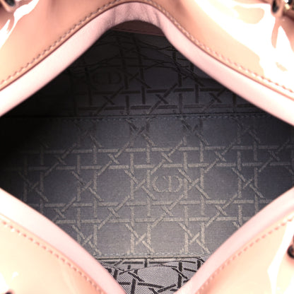 Christian Dior Patent Cannage Medium Lady Dior Rose Clair 8 of 14