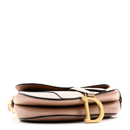 Christian Dior Grained Calfskin Saddle Bag Blush 4 of 11