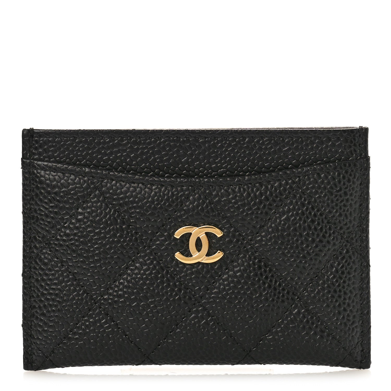 Chanel Caviar Quilted Card Holder Black 1 of 10