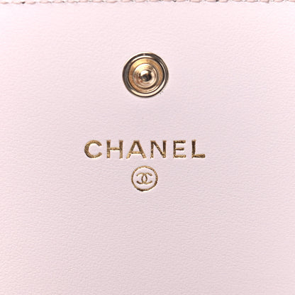 Chanel Caviar Chevron Boy Flap Waist Belt Bag Light Purple 5 of 9