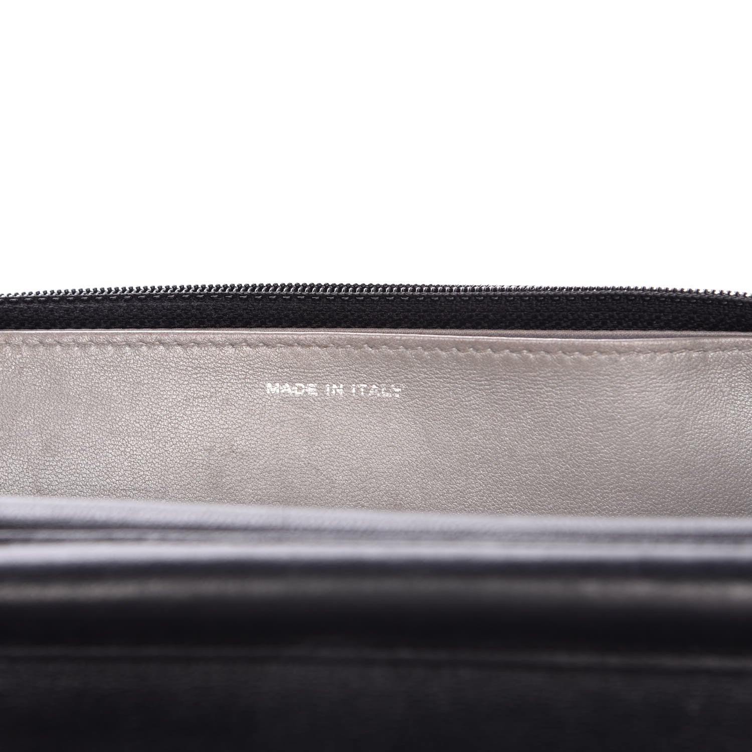 Chanel Lambskin Camellia Embossed Wallet on Chain WOC Black 8 of 11