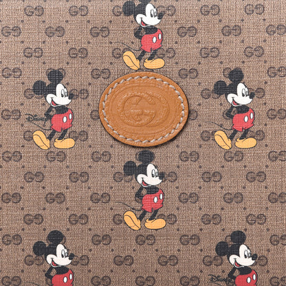 Gucci X DISNEY Mini Vintage GG Supreme Monogram Mickey Mouse Small Belt Bag 90 36 Beige Vintage Sun Oil 10 of 12