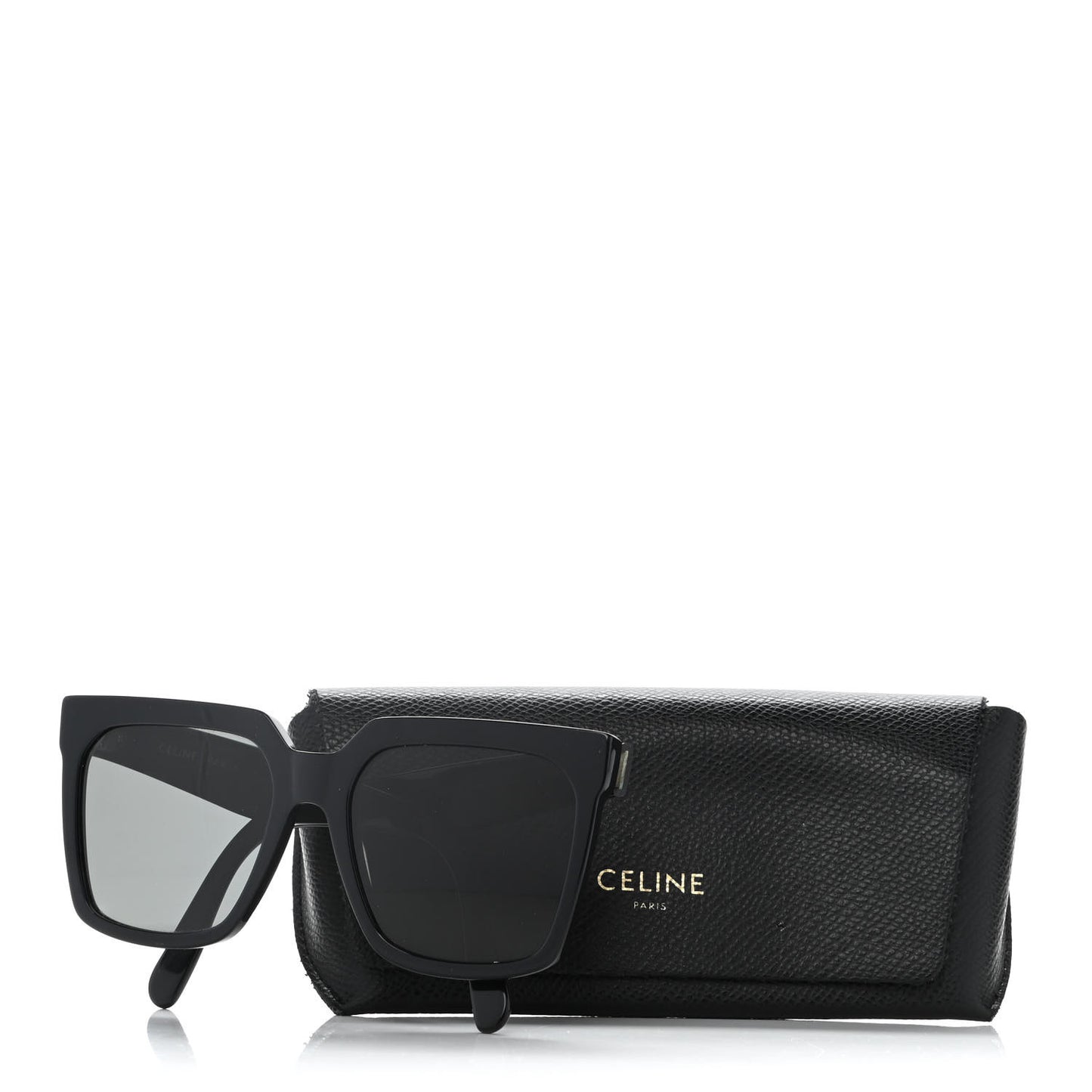 Acetate Polarized Oversized Sunglasses CL4055IN Black
