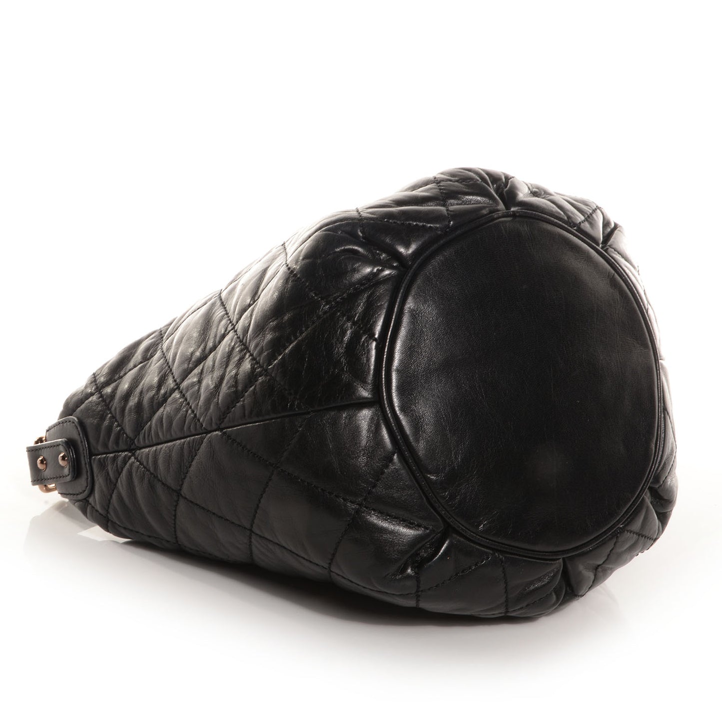 Lambskin Cloudy Bundle Hobo Black