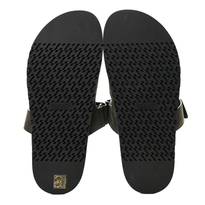 Hermes Suede Goatskin Mens Chypre Sandals 43.5 Vert Toundra 5 of 8