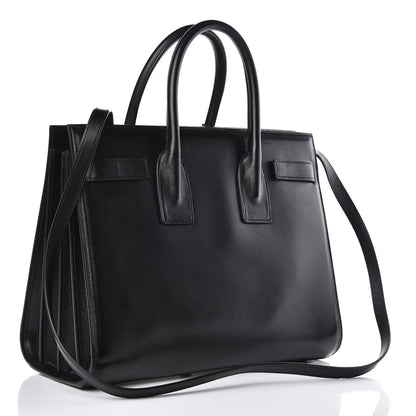 Saint Laurent Calfskin Small Sac De Jour Black 3 of 13
