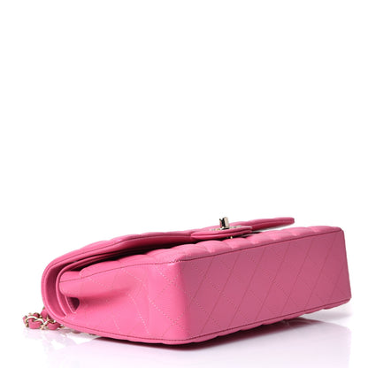 Chanel Caviar Quilted Medium Double Flap Pink 6 of 8
