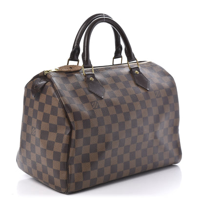 Louis Vuitton Damier Ebene Speedy 30 3 of 10