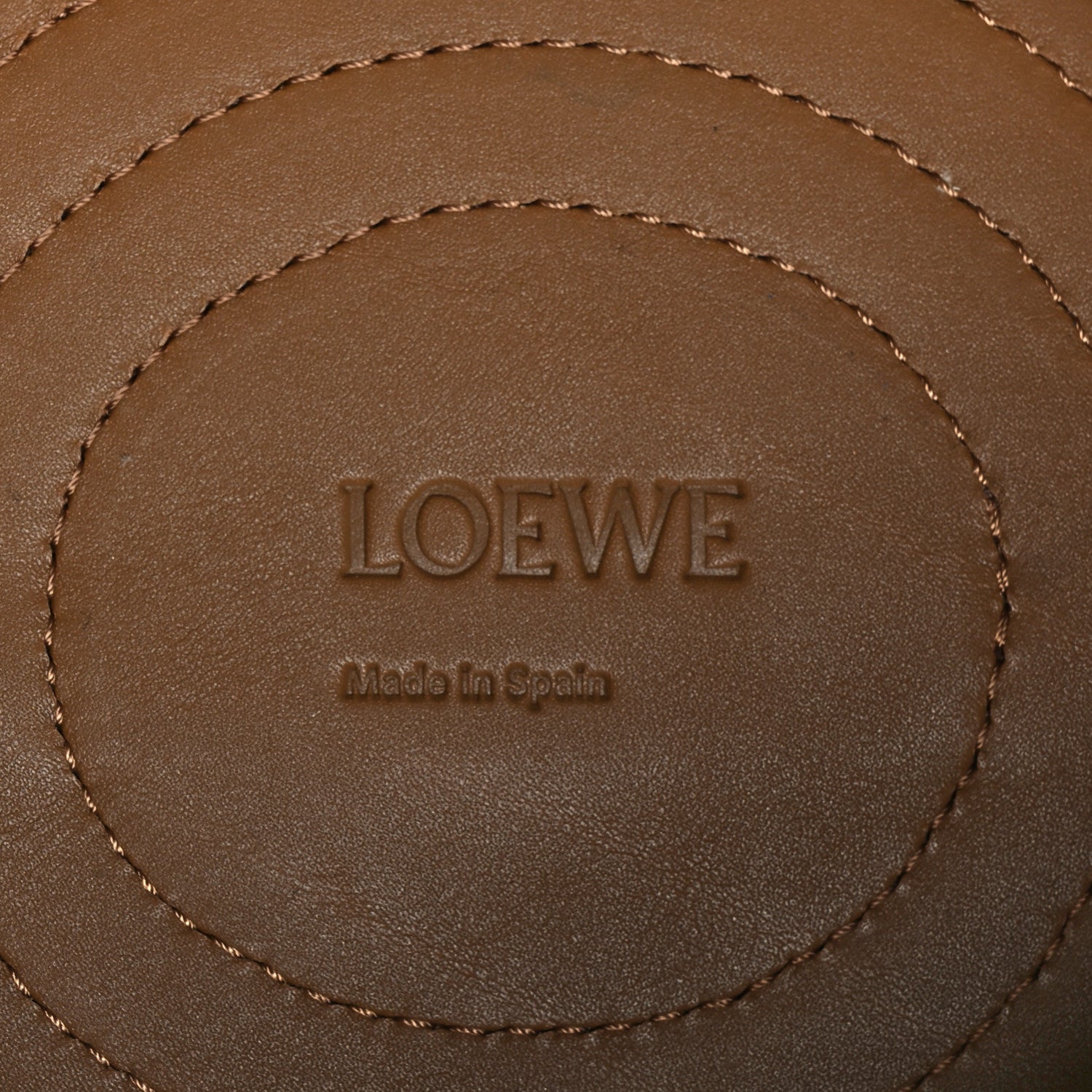 Loewe Shiny Nappa Calfskin Paseo Bag Oak 6 of 9