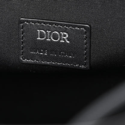 Christian Dior Canvas CD Diamond Hit The Road Backpack Black 6 of 10