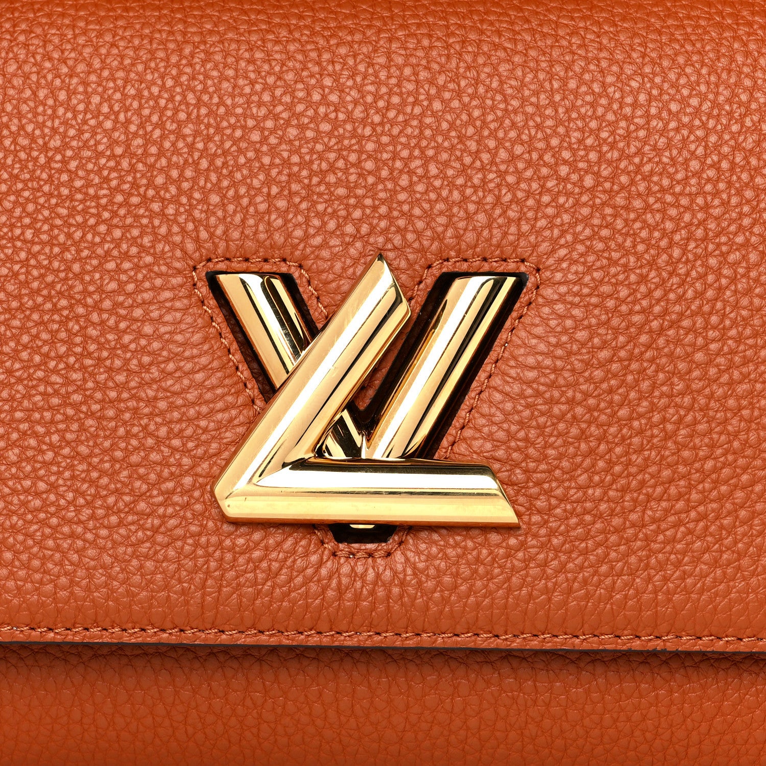 Louis Vuitton Taurillon Twist One Handle PM Caramel 7 of 10