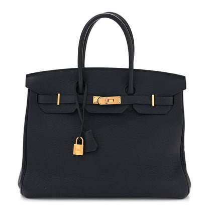 Hermes Togo BIRKIN 35 Bleu Nuit 1 of 15
