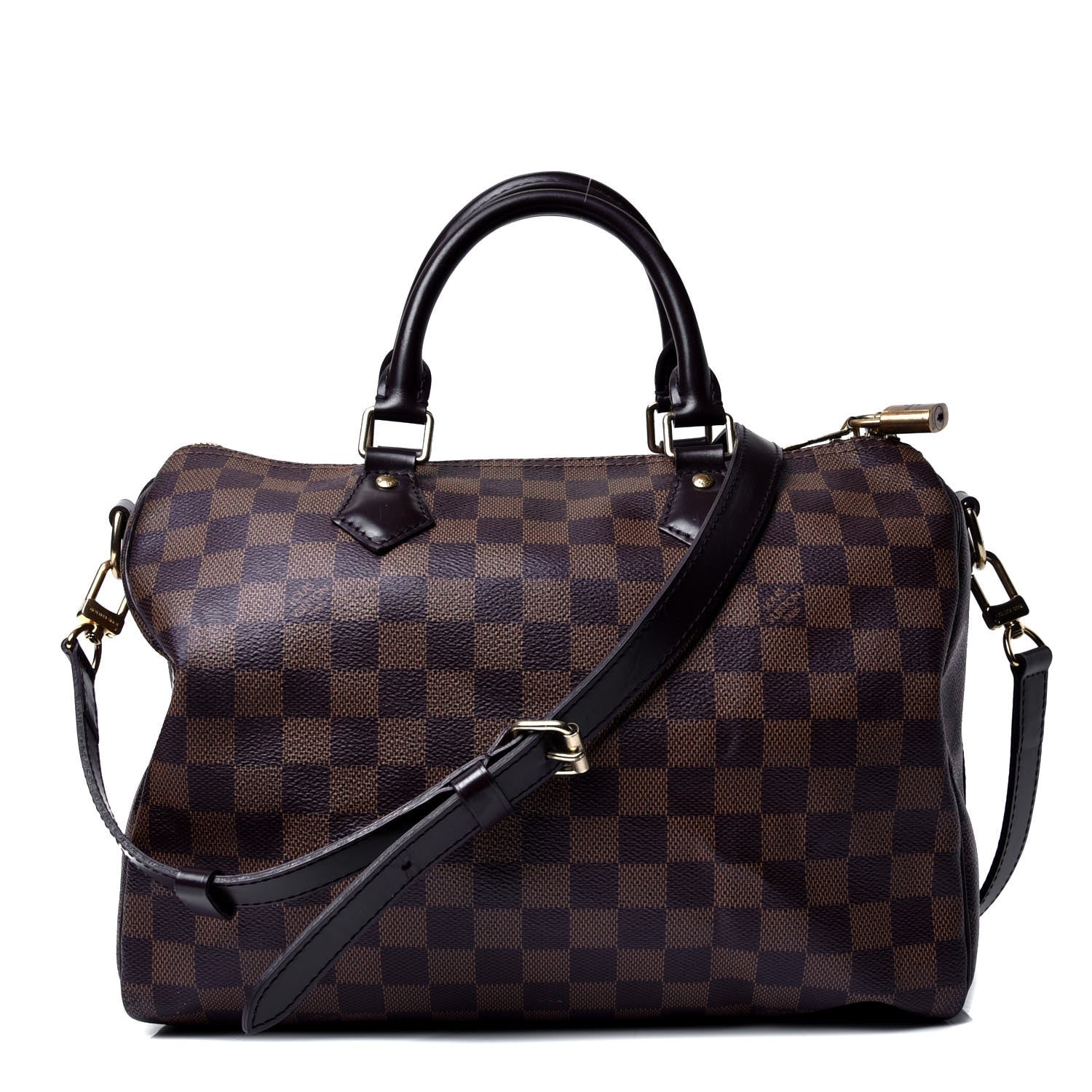 Louis Vuitton Damier Ebene Speedy Bandouliere 30 1 of 4
